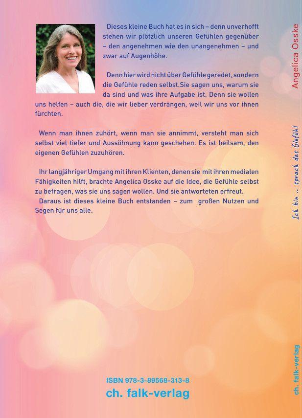 Rückseite: 9783895683138 | Ich bin ... sprach das Gefühl | Angelica Osske | Taschenbuch | 64 S.