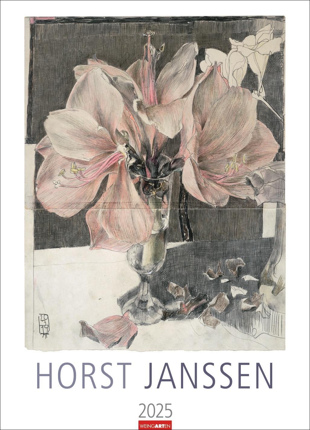 Cover: 9783839900550 | Horst Janssen Kalender 2025 | Kalender | Spiralbindung | 14 S. | 2025