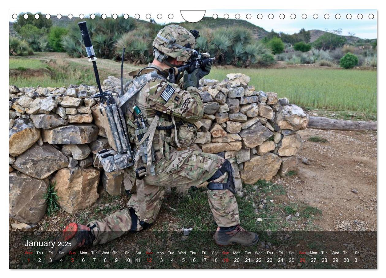 Bild: 9781325965830 | Special Forces Army Operations (Wall Calendar 2025 DIN A4...