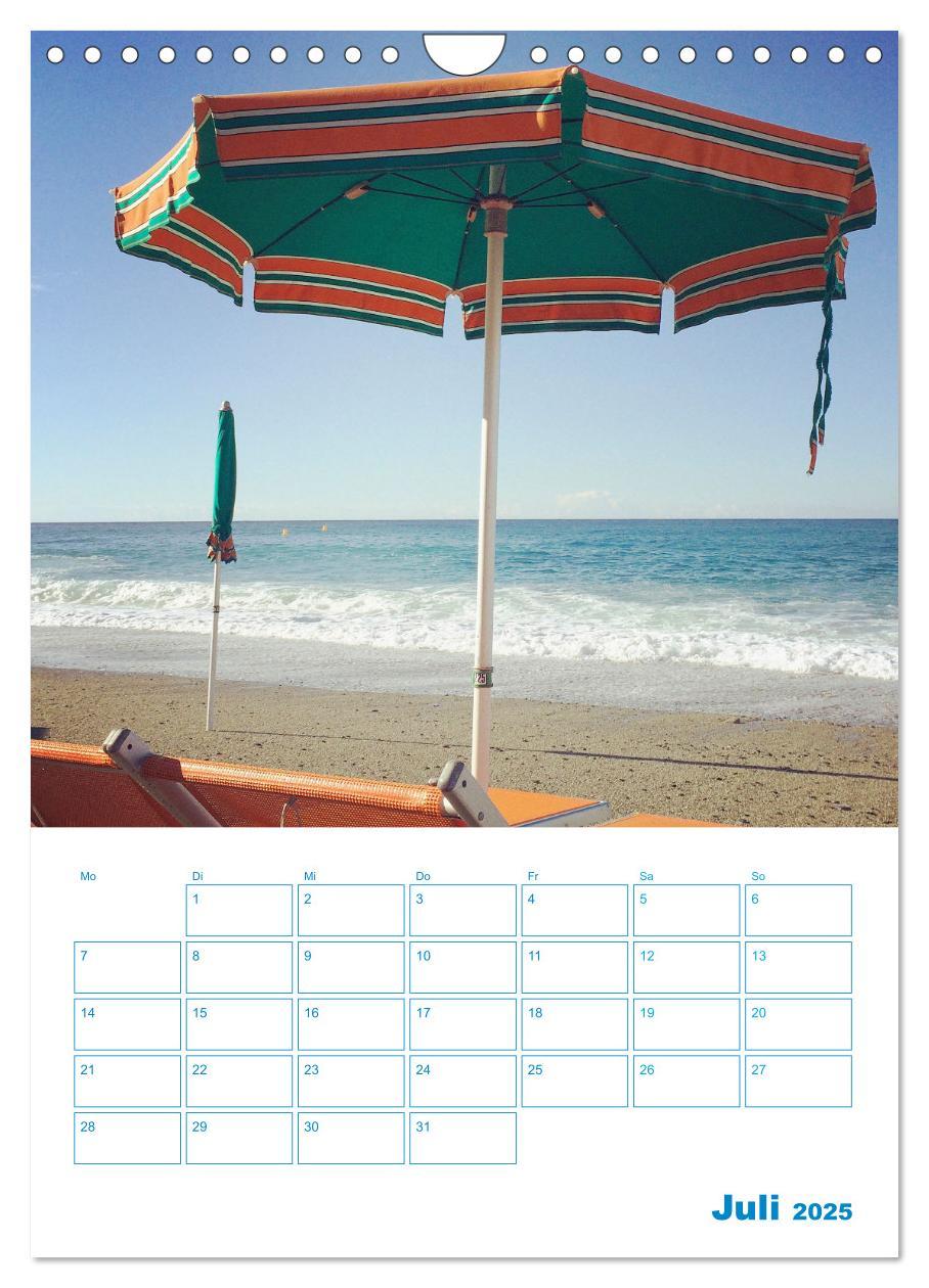 Bild: 9783435916719 | Blauer Ligurien Sommer (Wandkalender 2025 DIN A4 hoch), CALVENDO...