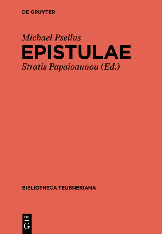Cover: 9783110622010 | Epistulae, 2 Teile | Michael Psellus | Buch | Griechisch (bis 1453)