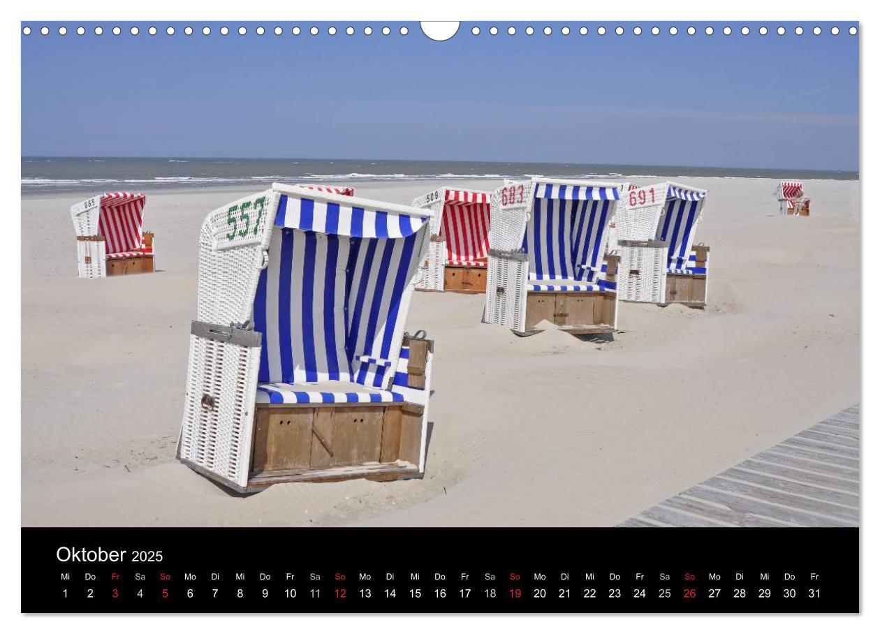 Bild: 9783435819867 | Ostfriesische Inseln (Wandkalender 2025 DIN A3 quer), CALVENDO...