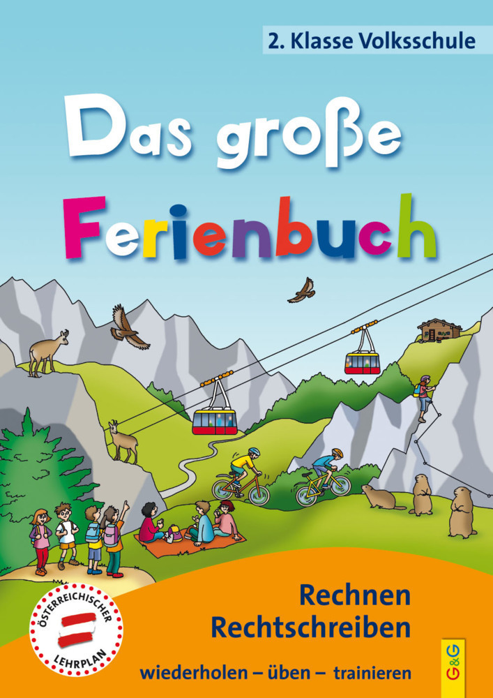 Cover: 9783707420876 | Das große Ferienbuch - 2. Klasse Volksschule | Rechnen, Rechtschreiben
