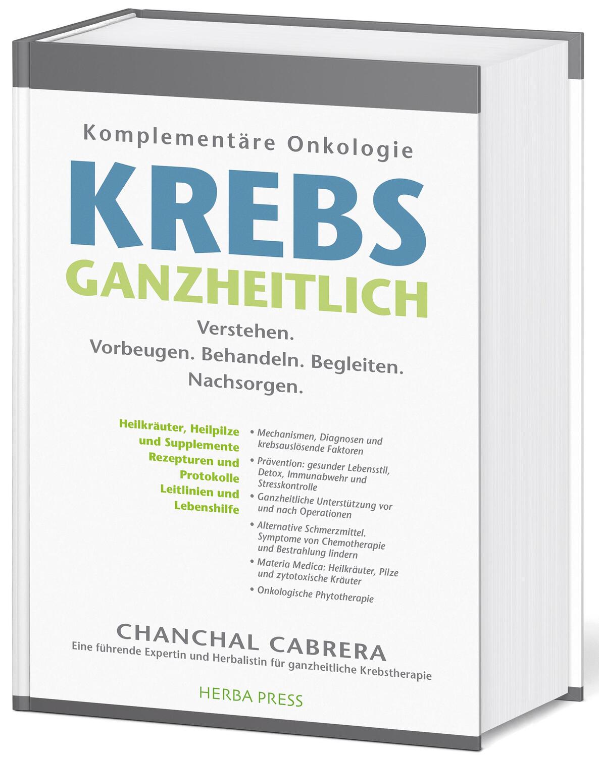 Cover: 9783946245117 | KREBS GANZHEITLICH | Chanchal Cabrera | Buch | 656 S. | Deutsch | 2024