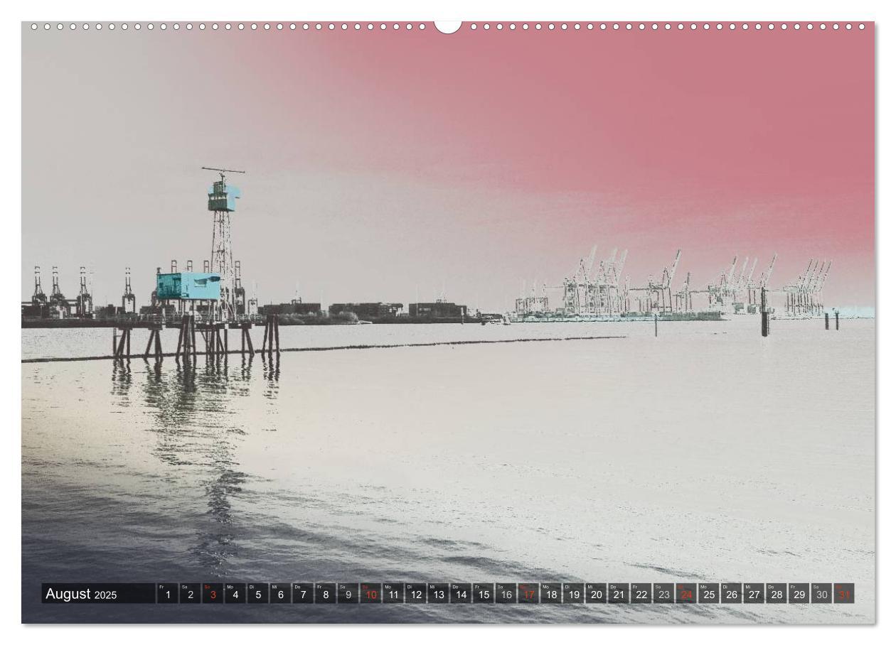 Bild: 9783435693955 | Photo-Art / Hamburg Hafen (hochwertiger Premium Wandkalender 2025...