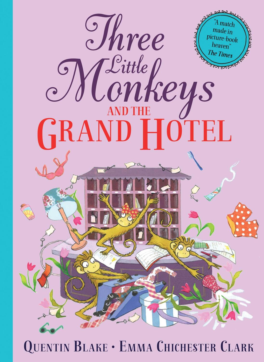 Cover: 9780008357931 | Three Little Monkeys and the Grand Hotel | Quentin Blake | Buch | 2023