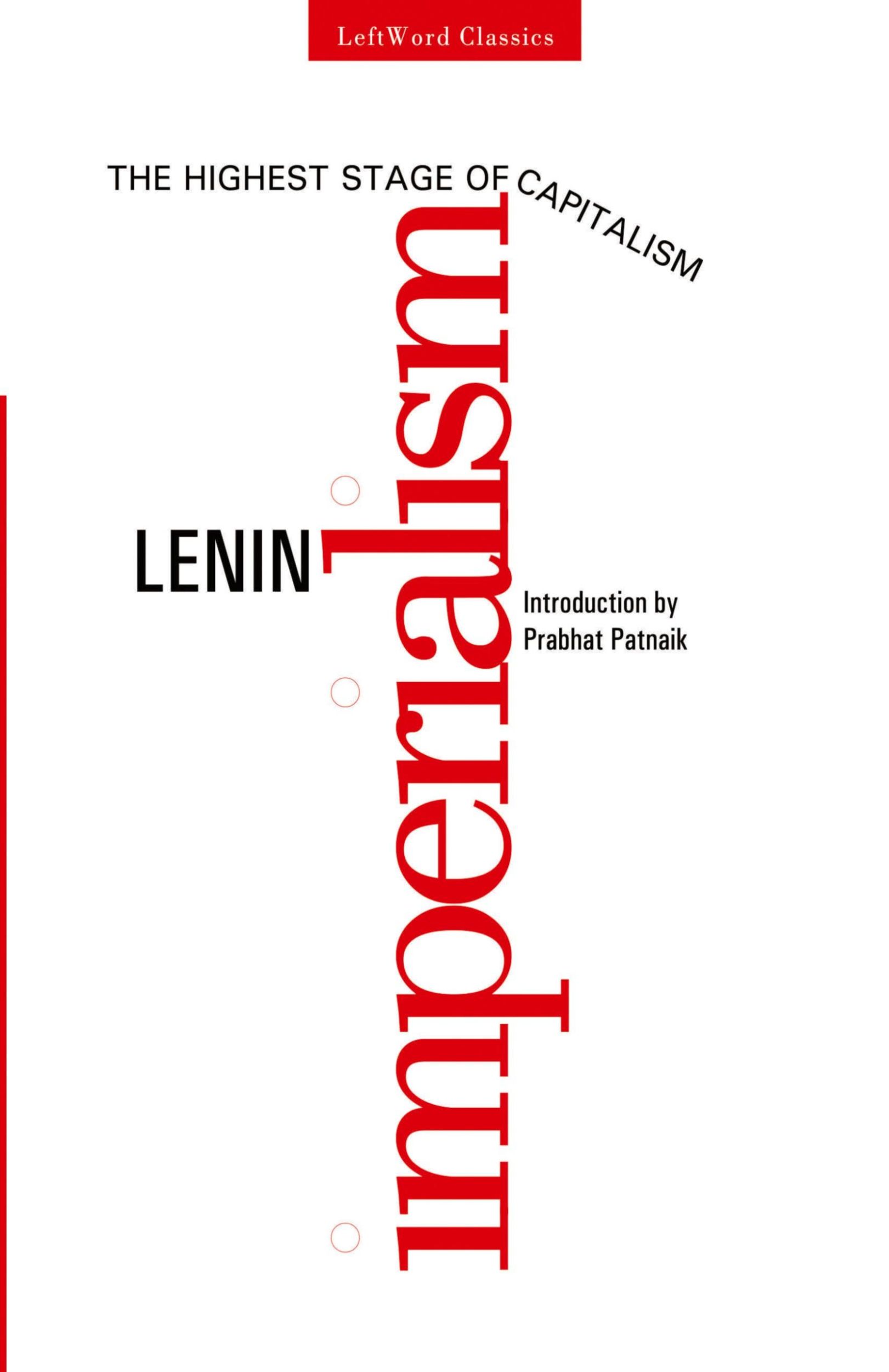 Cover: 9788187496076 | Imperialism,The Highest Stage of Capitalism | V. I. Lenin | Buch