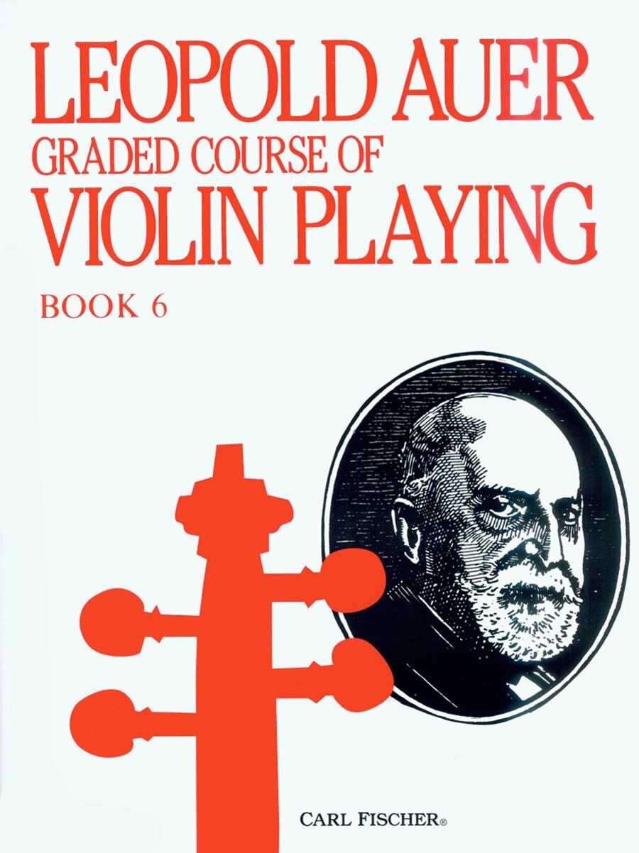 Cover: 9780825801778 | Graded Course of Violin Playing Book 6 | Advanced | Leopold von Auer