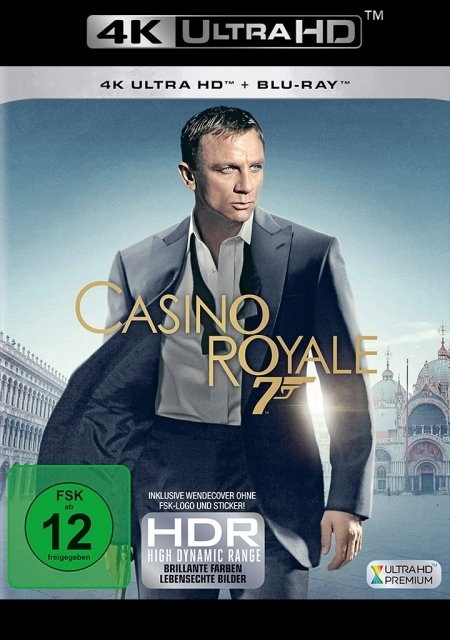 Cover: 4045167015678 | James Bond: Casino Royale (Ultra HD Blu-ray &amp; Blu-ray) | Campbell