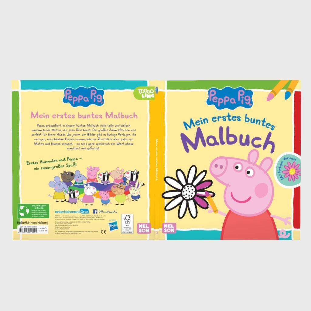 Bild: 9783845124995 | Peppa Wutz Ausmalbilder: Mein erstes buntes Malbuch | Taschenbuch