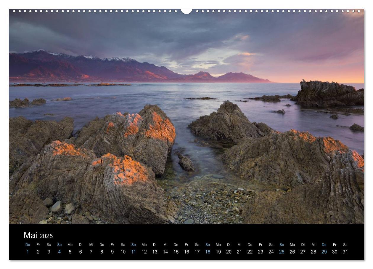 Bild: 9783435564774 | Traumziel Neuseeland 2025 (Wandkalender 2025 DIN A2 quer), CALVENDO...