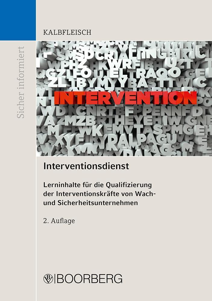 Cover: 9783415064270 | Interventionsdienst | Helmut Kalbfleisch | Taschenbuch | Deutsch
