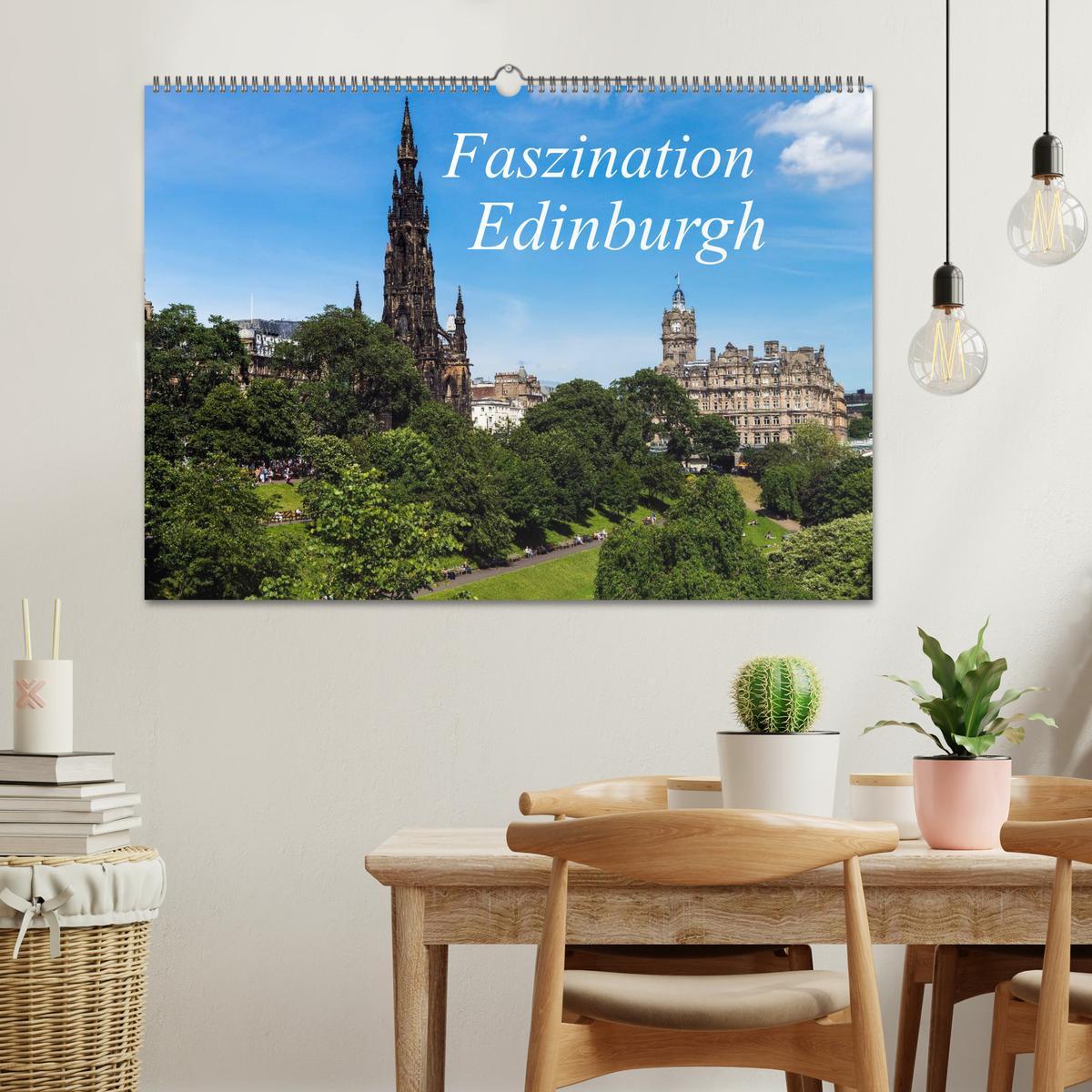 Bild: 9783435692538 | Faszination Edinburgh (Wandkalender 2025 DIN A2 quer), CALVENDO...