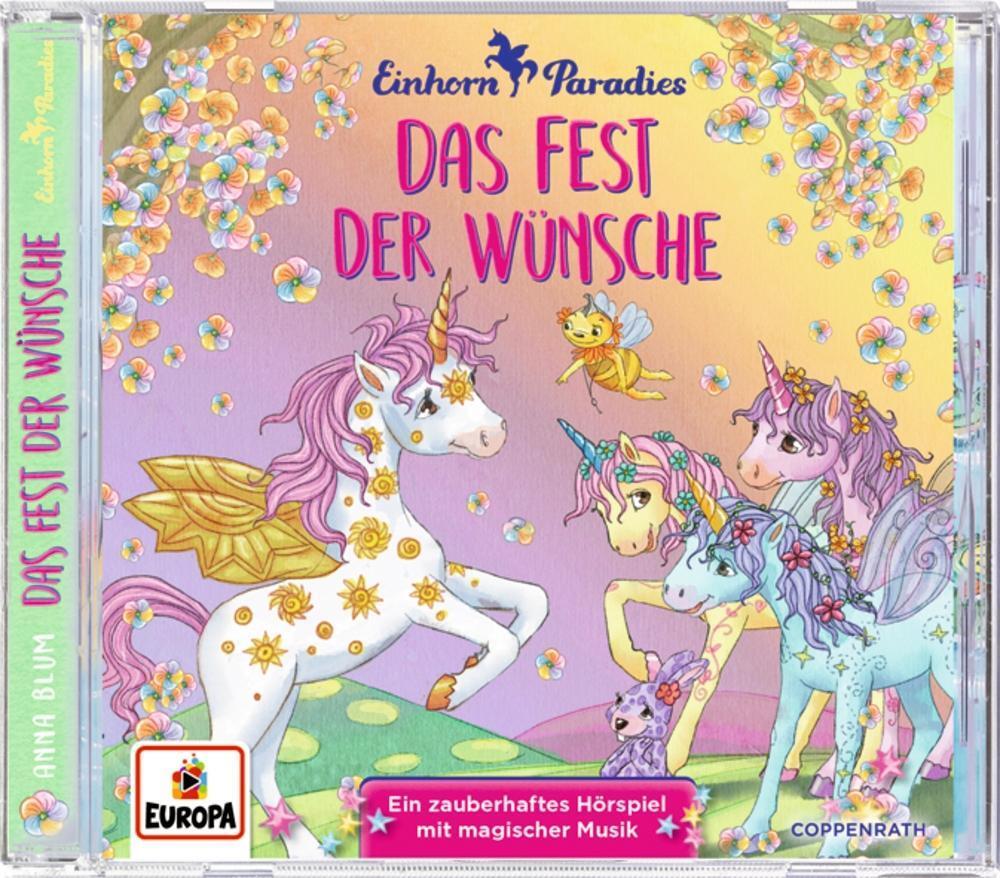 Bild: 4050003949161 | Einhorn-Paradies (CD) | Das Fest der Wünsche | Anna Blum | Audio-CD