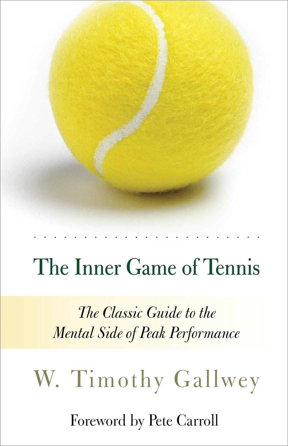 Cover: 9780679778318 | The Inner Game of Tennis | W Timothy Gallwey | Taschenbuch | Englisch