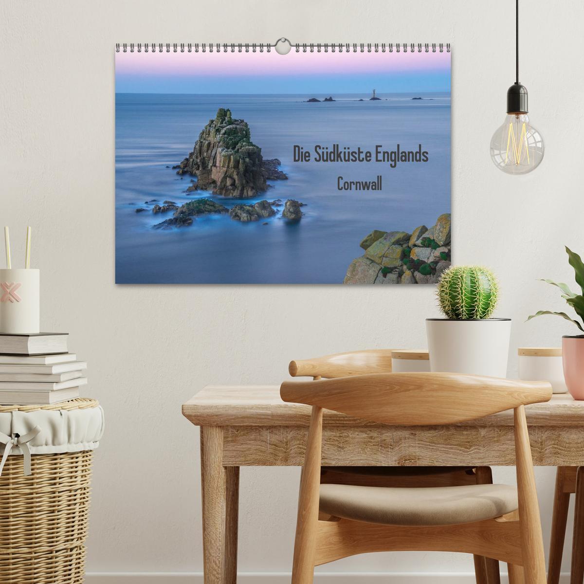 Bild: 9783435382606 | Die Südküste Englands - Cornwall (Wandkalender 2025 DIN A3 quer),...