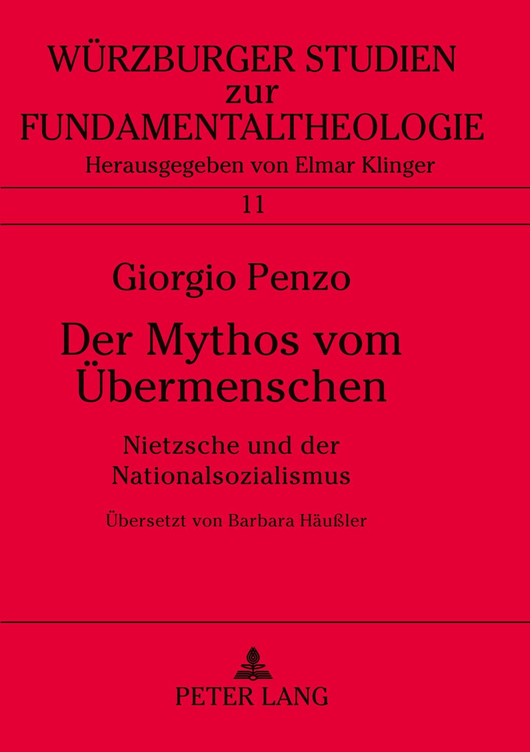 Cover: 9783631453636 | Der Mythos vom Übermenschen | Nietzsche und der Nationalsozialismus