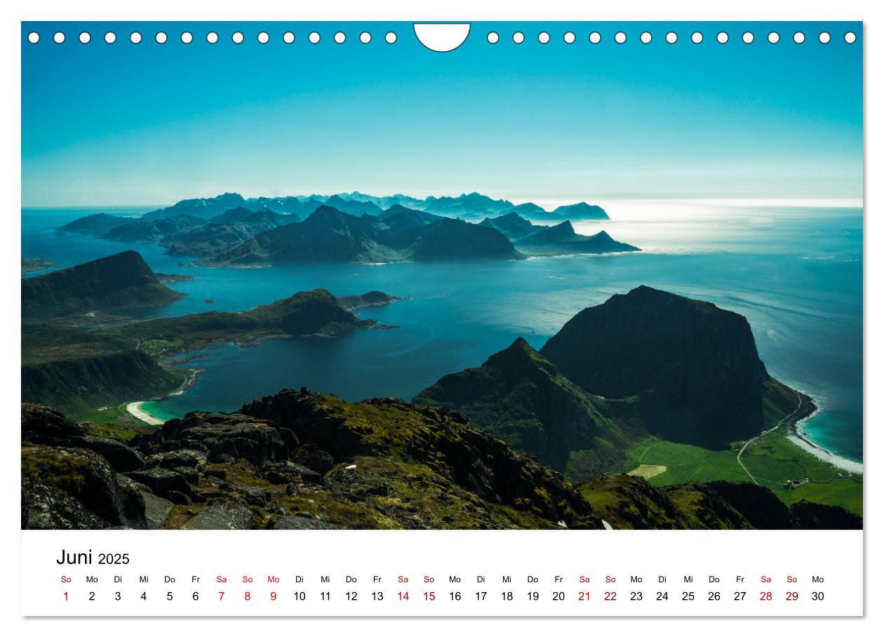 Bild: 9783435009701 | Lofoten (Wandkalender 2025 DIN A4 quer), CALVENDO Monatskalender