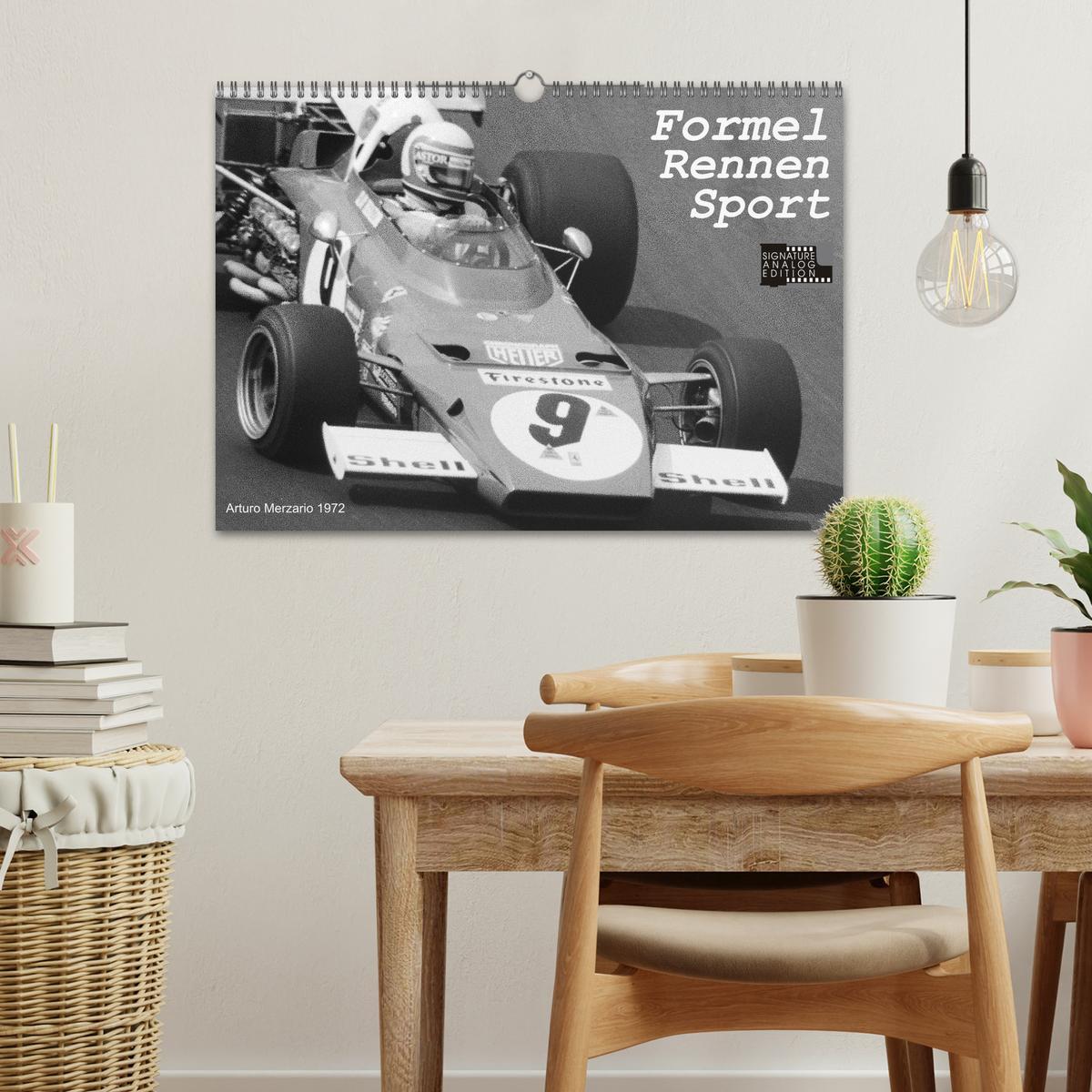 Bild: 9783435083435 | Formel - Rennen - Sport (Wandkalender 2025 DIN A3 quer), CALVENDO...