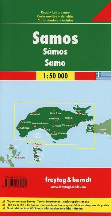 Bild: 9783850845861 | Samos 1 : 50 000 | Freytag-Berndt und Artaria KG | (Land-)Karte | 2011