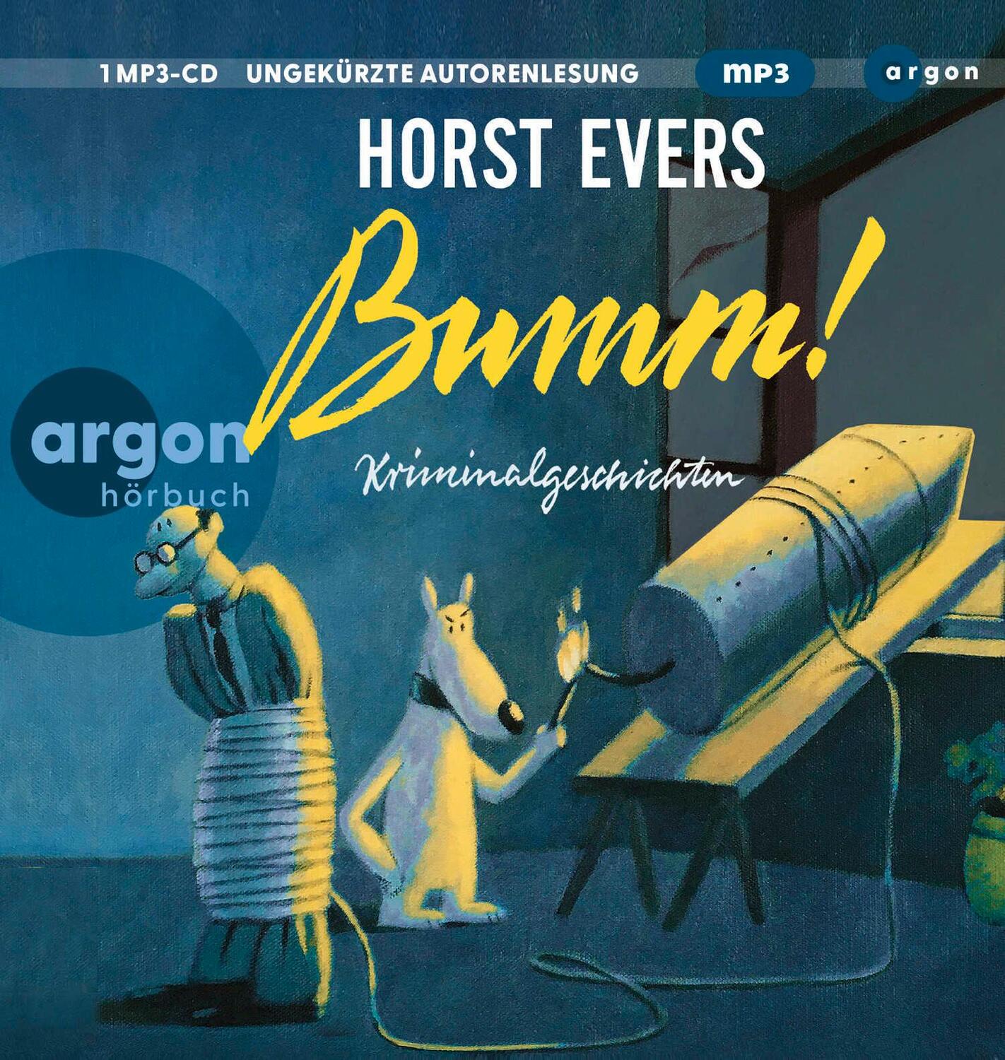 Cover: 9783839897621 | Bumm! | Kriminalgeschichten | Horst Evers | MP3 | 1 Audio-CD | Deutsch