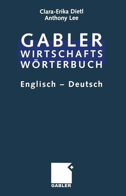 Cover: 9783663078708 | Commercial Dictionary / Wirtschaftswörterbuch | Anthony Lee | Buch