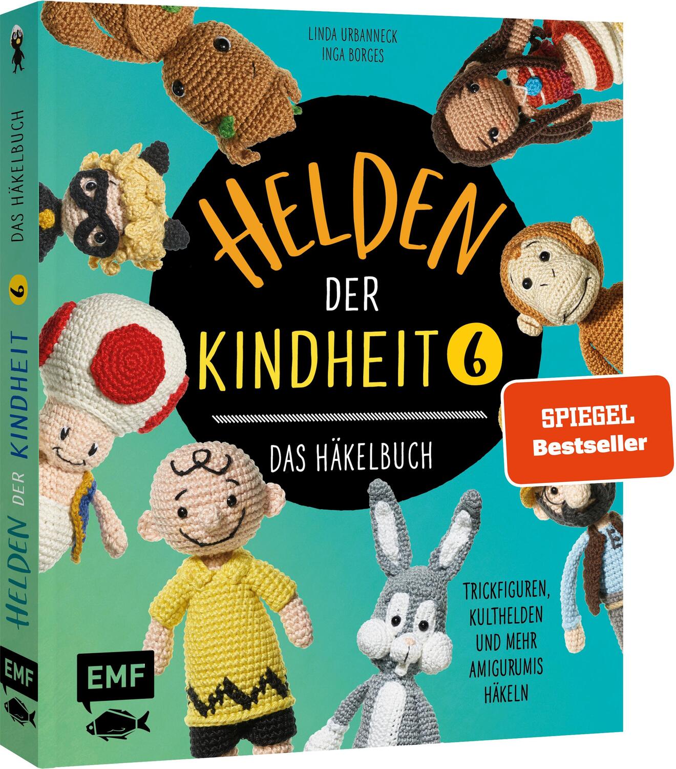 Cover: 9783745914788 | Helden der Kindheit - Das Häkelbuch - Band 6 | Inga Borges (u. a.)