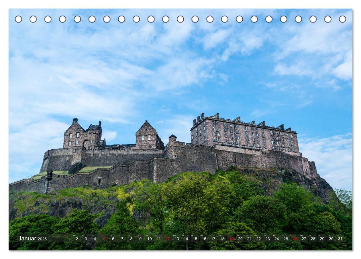 Bild: 9783435678433 | Quer durch Schottland (Tischkalender 2025 DIN A5 quer), CALVENDO...