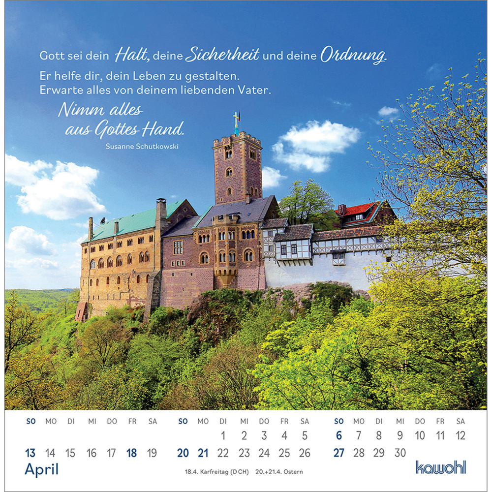 Bild: 9783754875551 | Deutschland - Wundervolle Vielfalt 2025 | Kalender | 14 S. | Deutsch