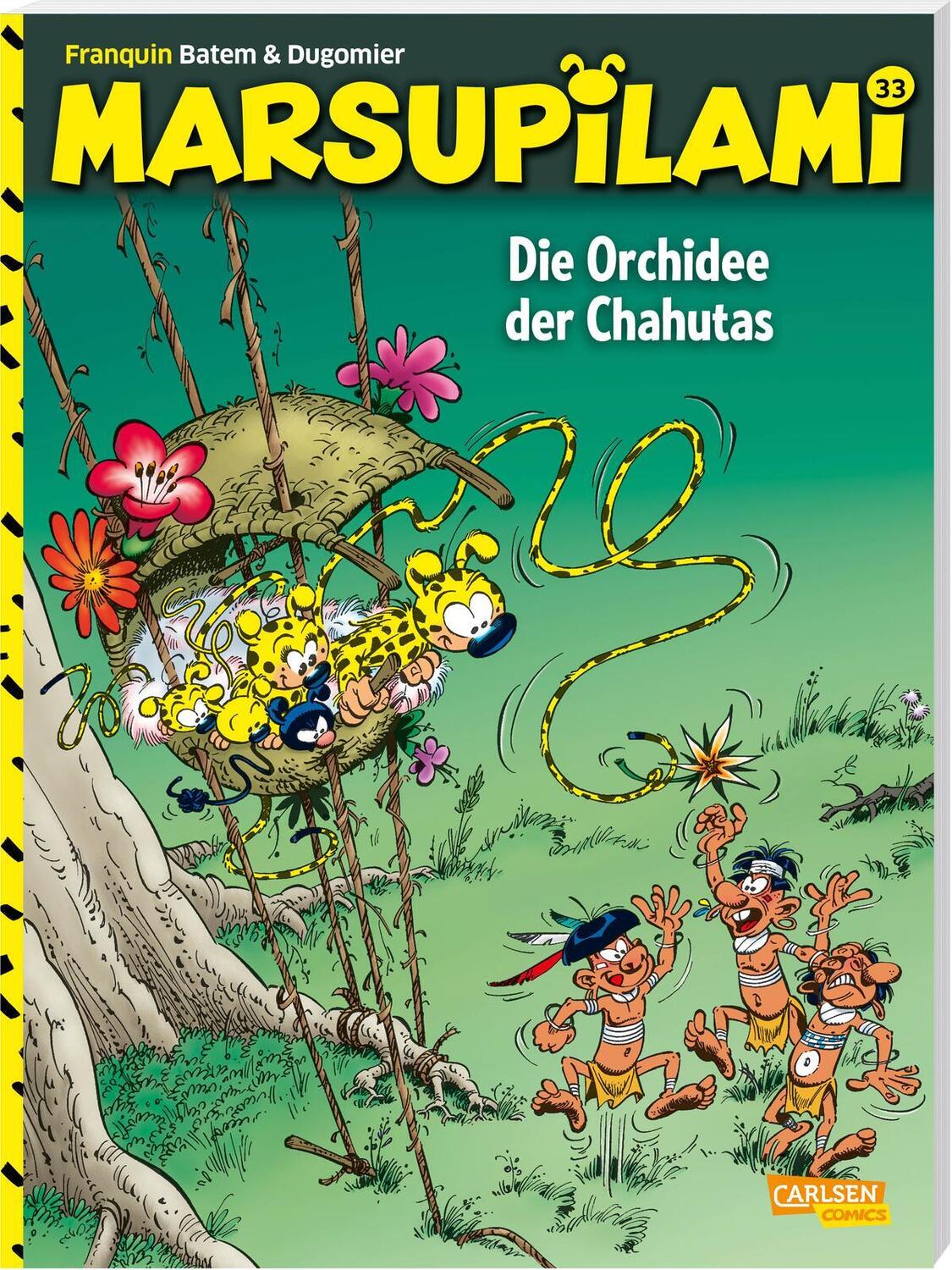 Cover: 9783551796967 | Marsupilami 33: Die Orchidee der Chahutas | André Franquin (u. a.)