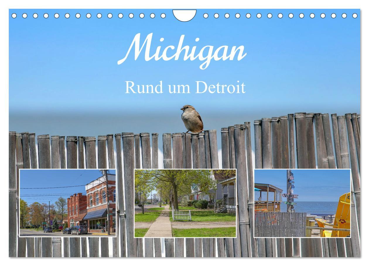 Cover: 9783457231098 | Michigan - Rund um Detroit (Wandkalender 2025 DIN A4 quer),...