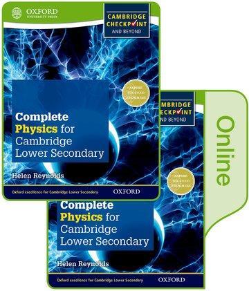 Cover: 9780198379539 | Complete Physics for Cambridge Lower Secondary | Helen Reynolds | 2016