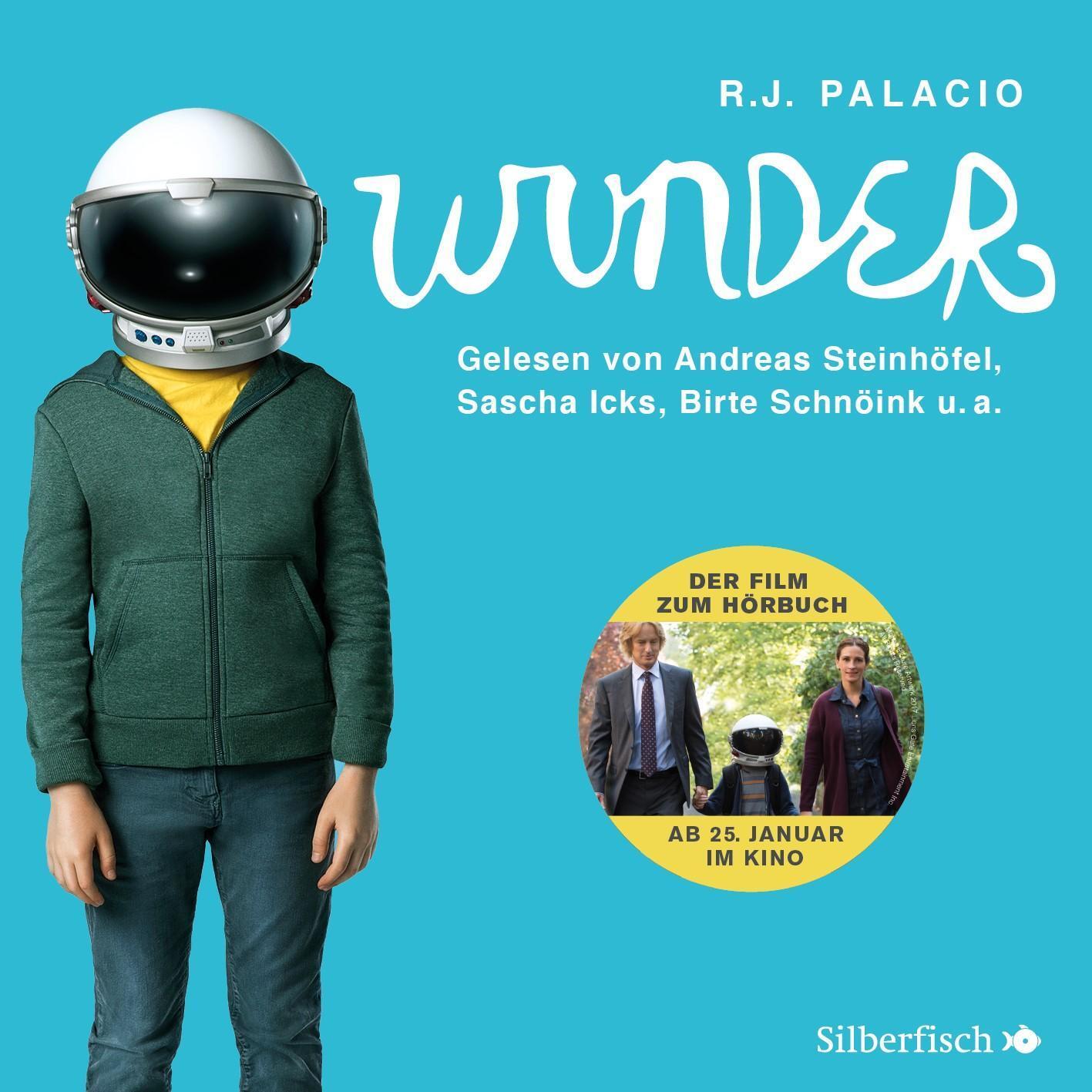 Cover: 9783867427944 | Wunder - Die Filmausgabe | R. J. Palacio | Audio-CD | 4 Audio-CDs