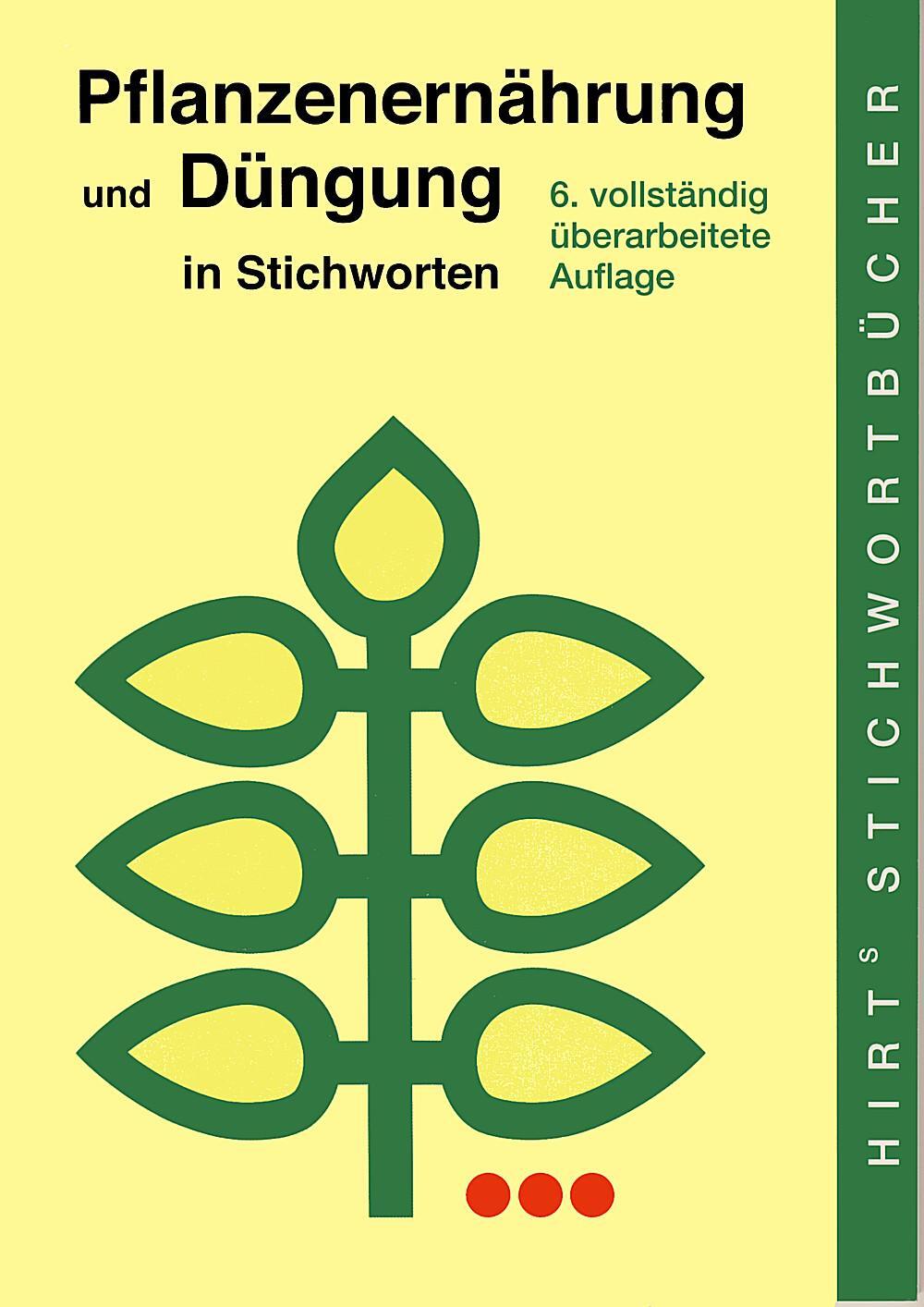 Cover: 9783443031169 | Pflanzenernährung und Düngung in Stichworten | Arnold Finck | Buch