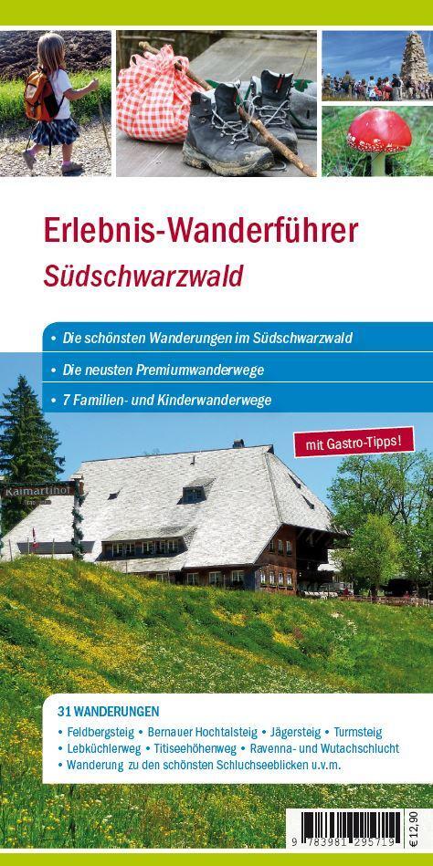 Cover: 9783981295719 | Erlebniswanderführer Südschwarzwald | Erdenbrink Monika | Taschenbuch