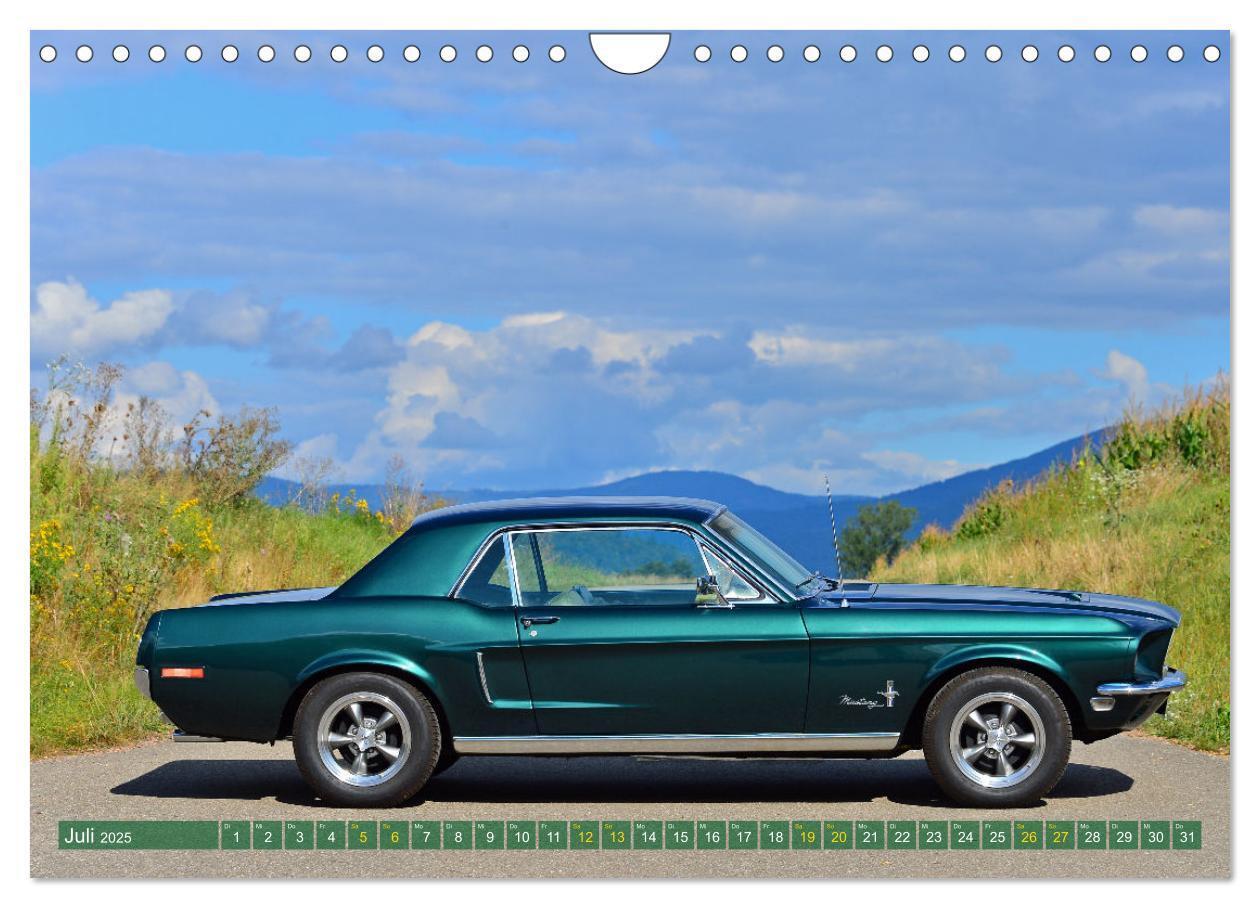 Bild: 9783435029334 | Ein Pony zum verlieben - Ford Mustang 1968 (Wandkalender 2025 DIN...