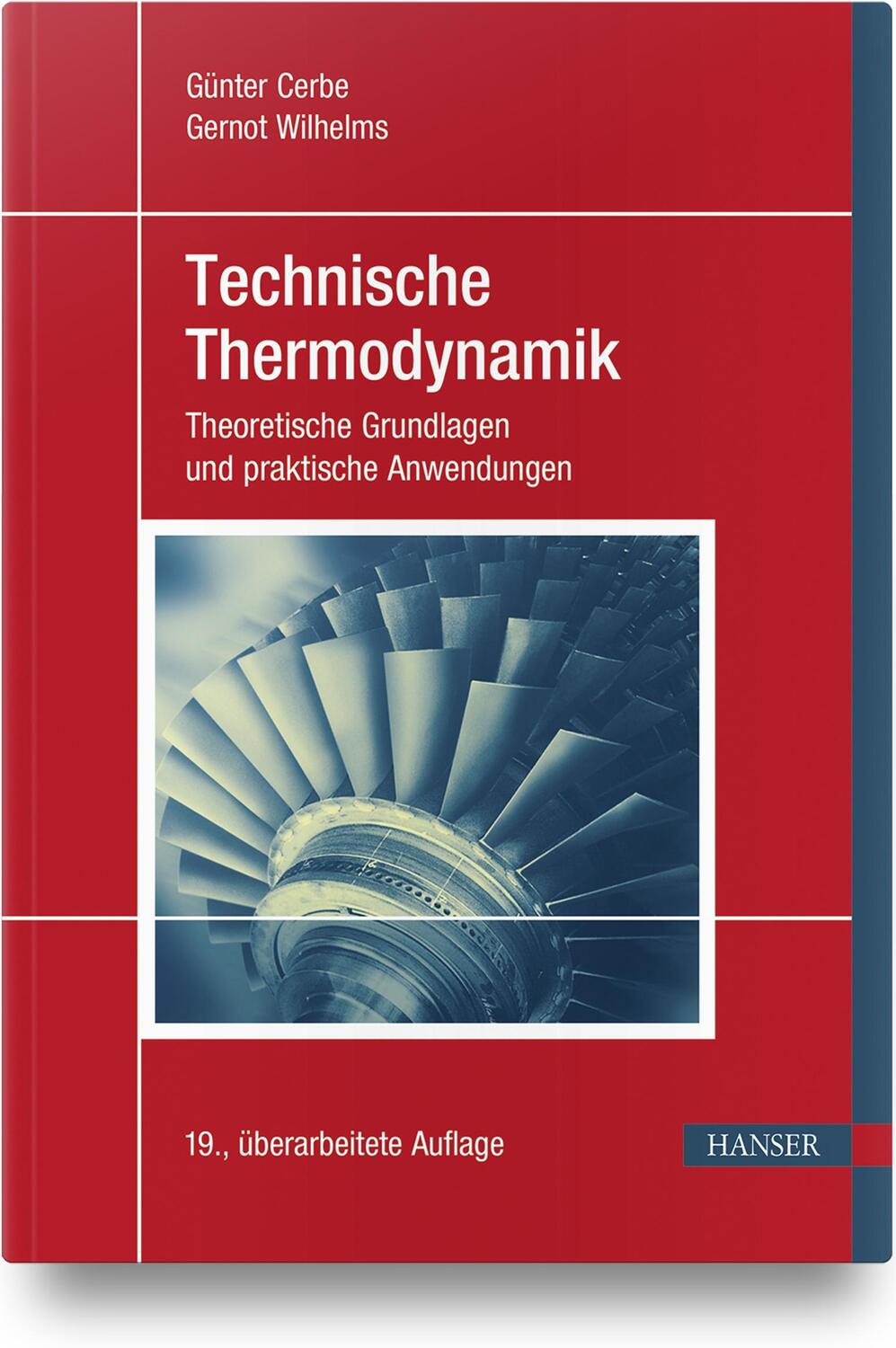 Cover: 9783446465190 | Technische Thermodynamik | Günter Cerbe (u. a.) | Buch | Deutsch