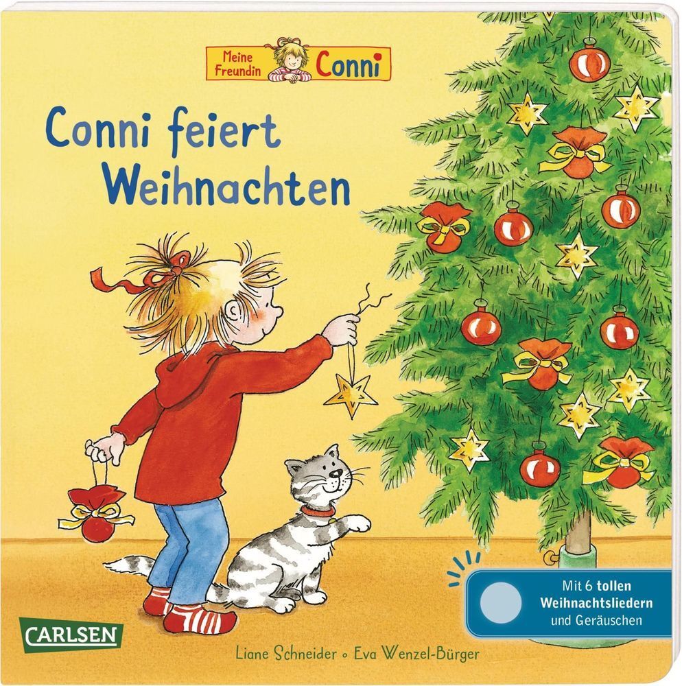 Cover: 9783551251800 | Hör mal (Soundbuch): Conni feiert Weihnachten | Liane Schneider | Buch