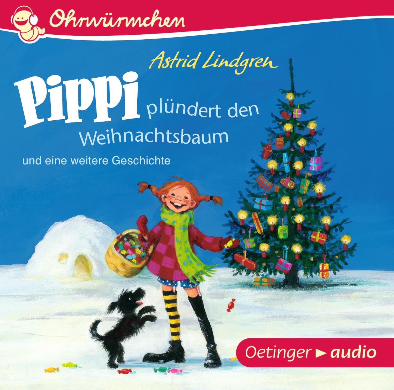 Cover: 9783837310177 | Pippi plündert den Weihnachtsbaum und eine weitere Geschichte (CD)