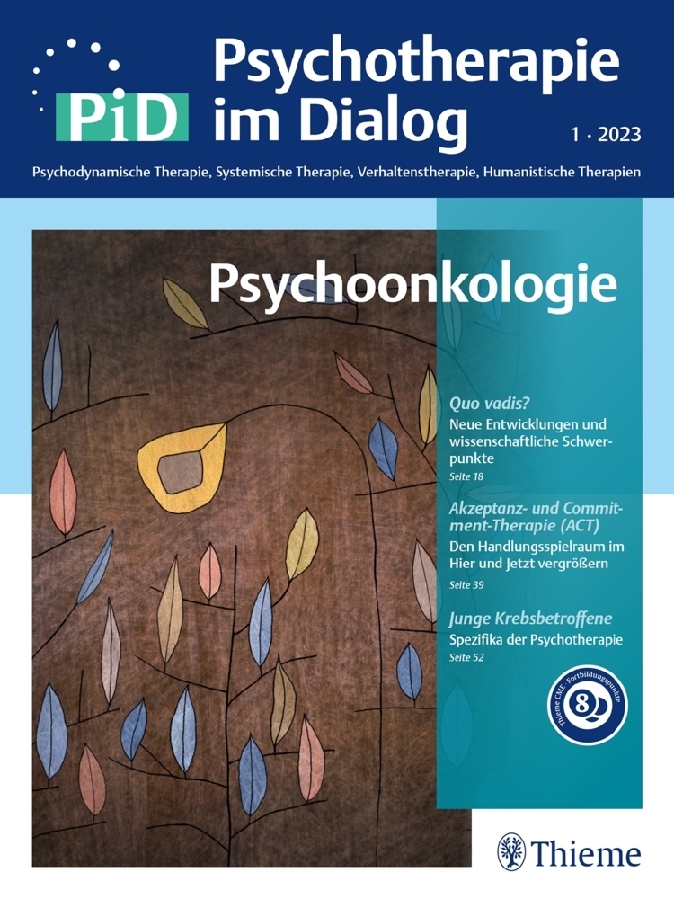 Cover: 9783132452879 | Psychoonkologie | PiD - Psychotherapie im Dialog | Stein (u. a.)