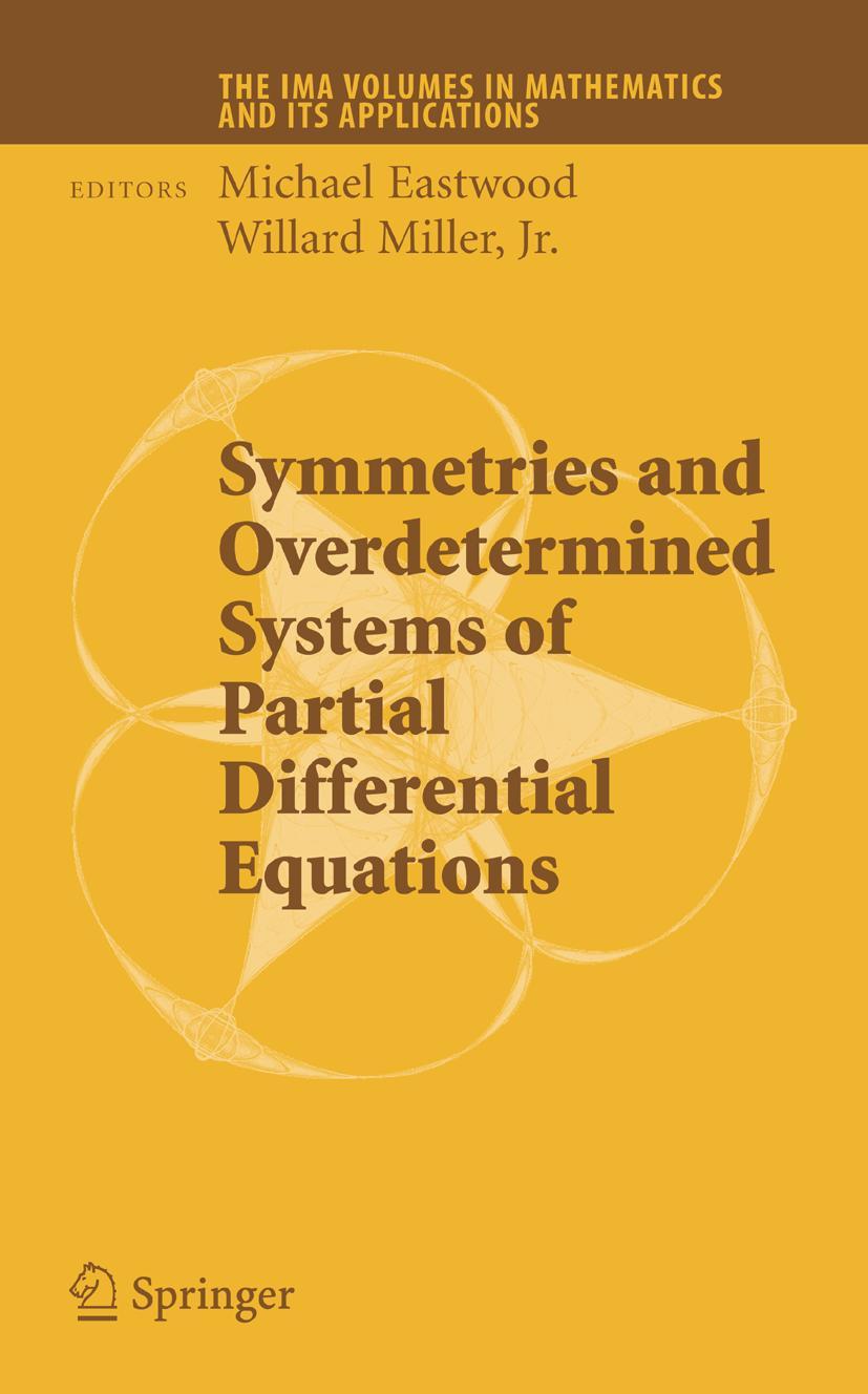 Cover: 9780387738307 | Symmetries and Overdetermined Systems of Partial Differential...