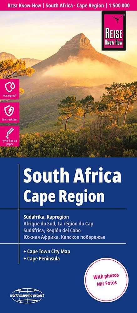 Cover: 9783831772940 | Reise Know-How Landkarte Südafrika Kapregion 1 : 500.000 | Peter Rump