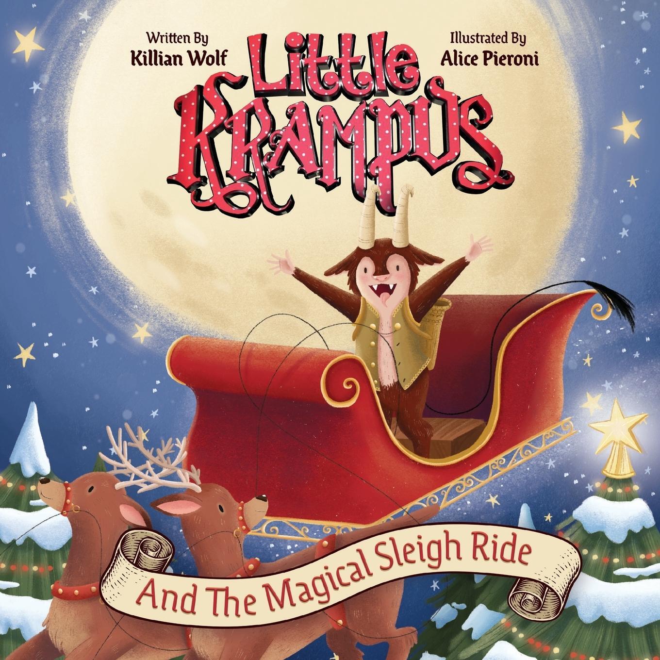 Cover: 9781951140045 | Little Krampus and the Magical Sleigh Ride | Killian Wolf | Buch