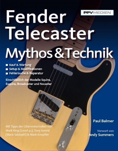 Cover: 9783941531581 | Fender Telecaster - Mythos &amp; Technik | Mit e. Vorw. v. Andy Summers