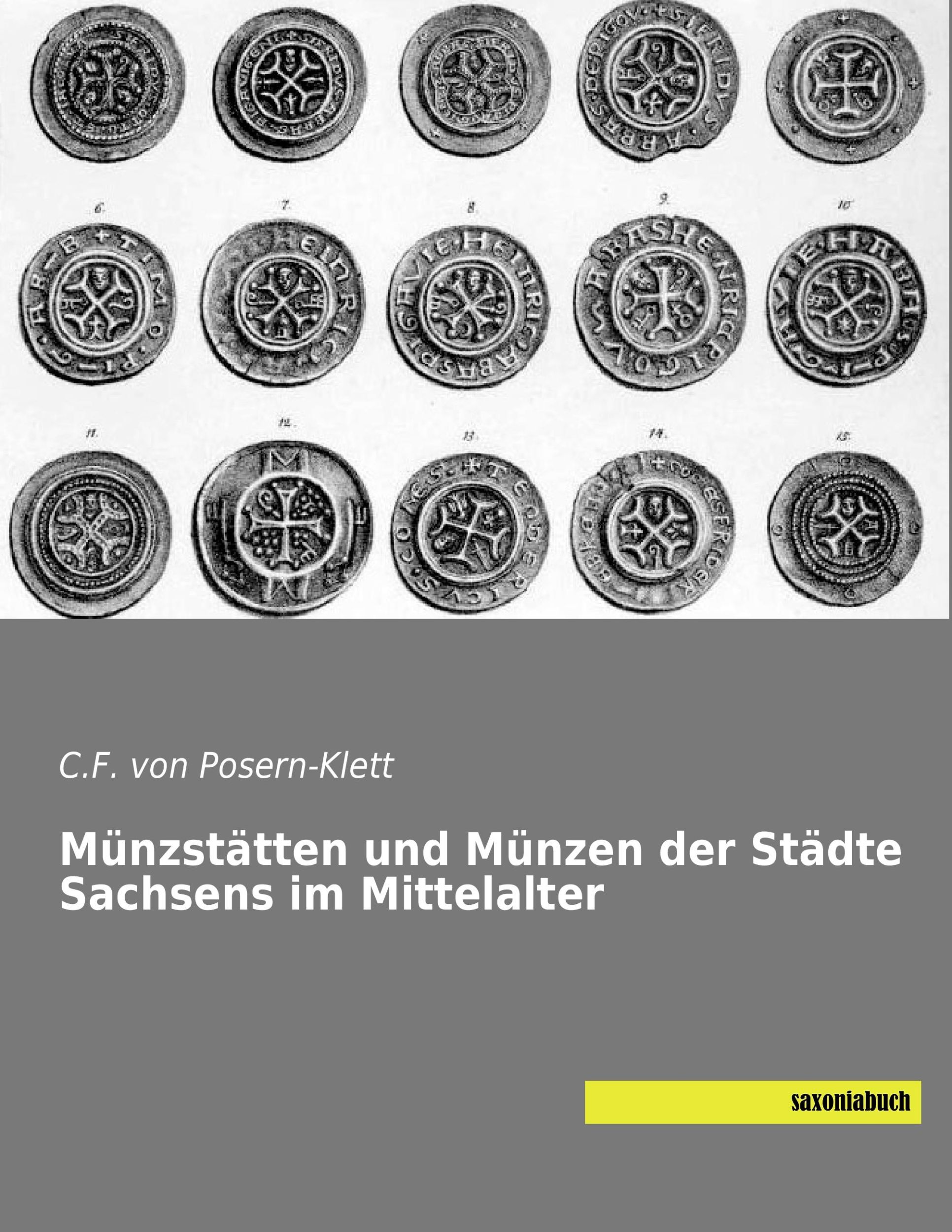 Cover: 9783957704368 | Münzstätten und Münzen der Städte Sachsens im Mittelalter | Buch