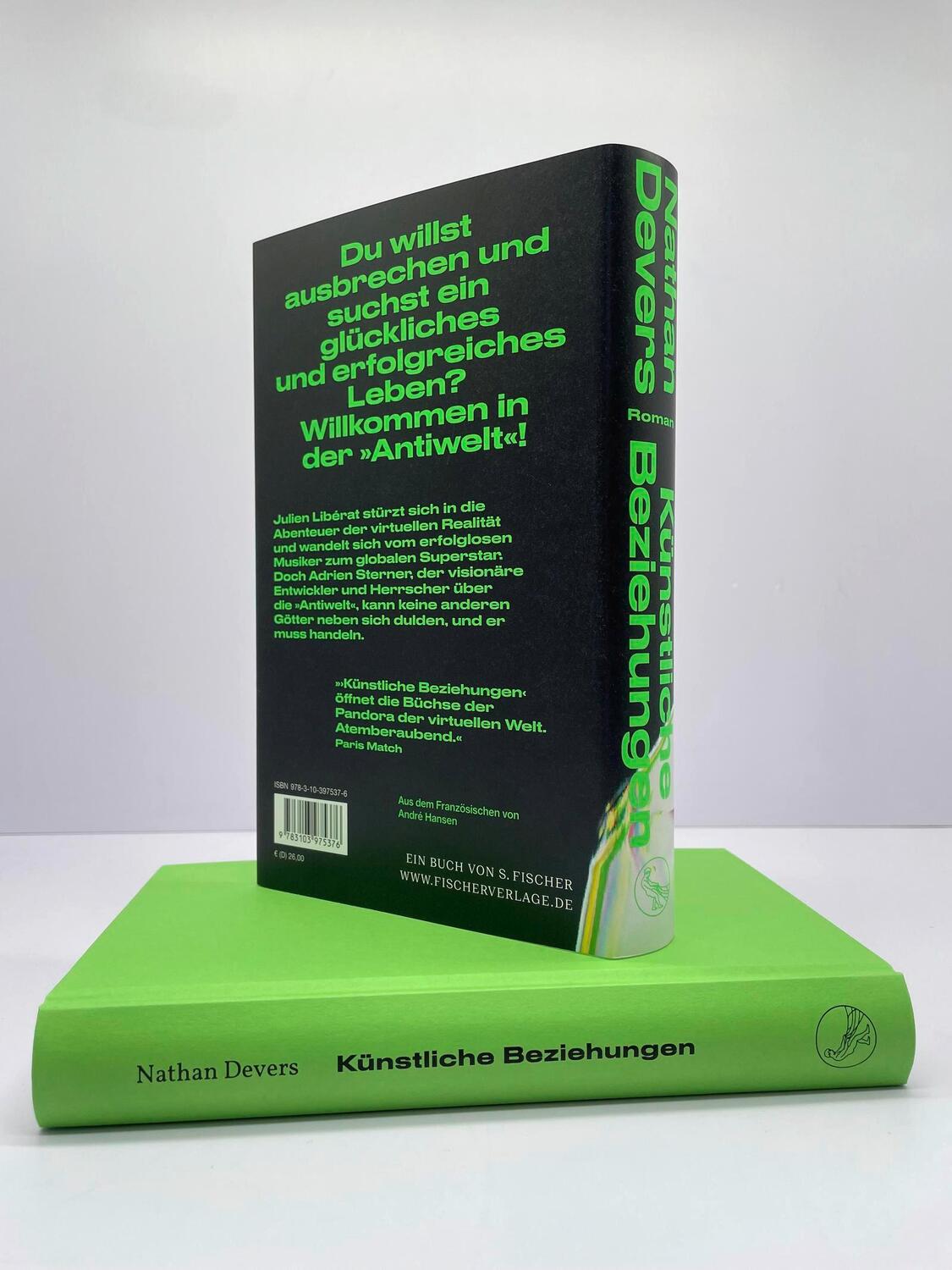 Bild: 9783103975376 | Künstliche Beziehungen | Roman | Nathan Devers | Buch | 336 S. | 2024