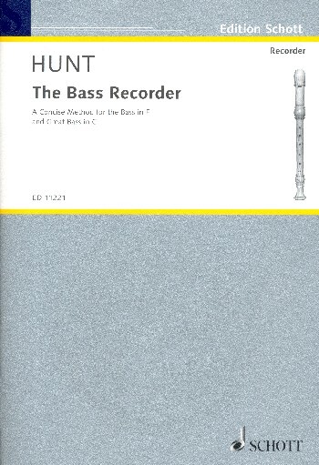 Cover: 9790220108877 | Bass Recorder | Edgar Hubert Hunt | Buch | 1977 | Schott Music London