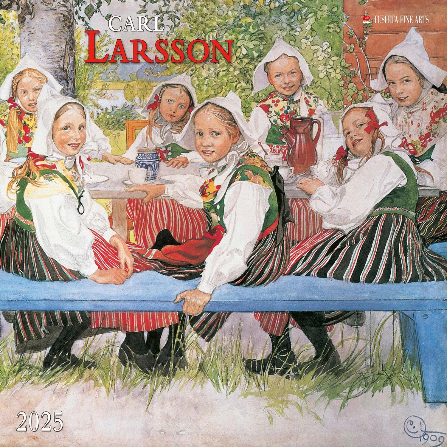 Cover: 9783959294324 | Carl Larsson 2025 | Kalender 2025 | Kalender | Tushita Fine Arts