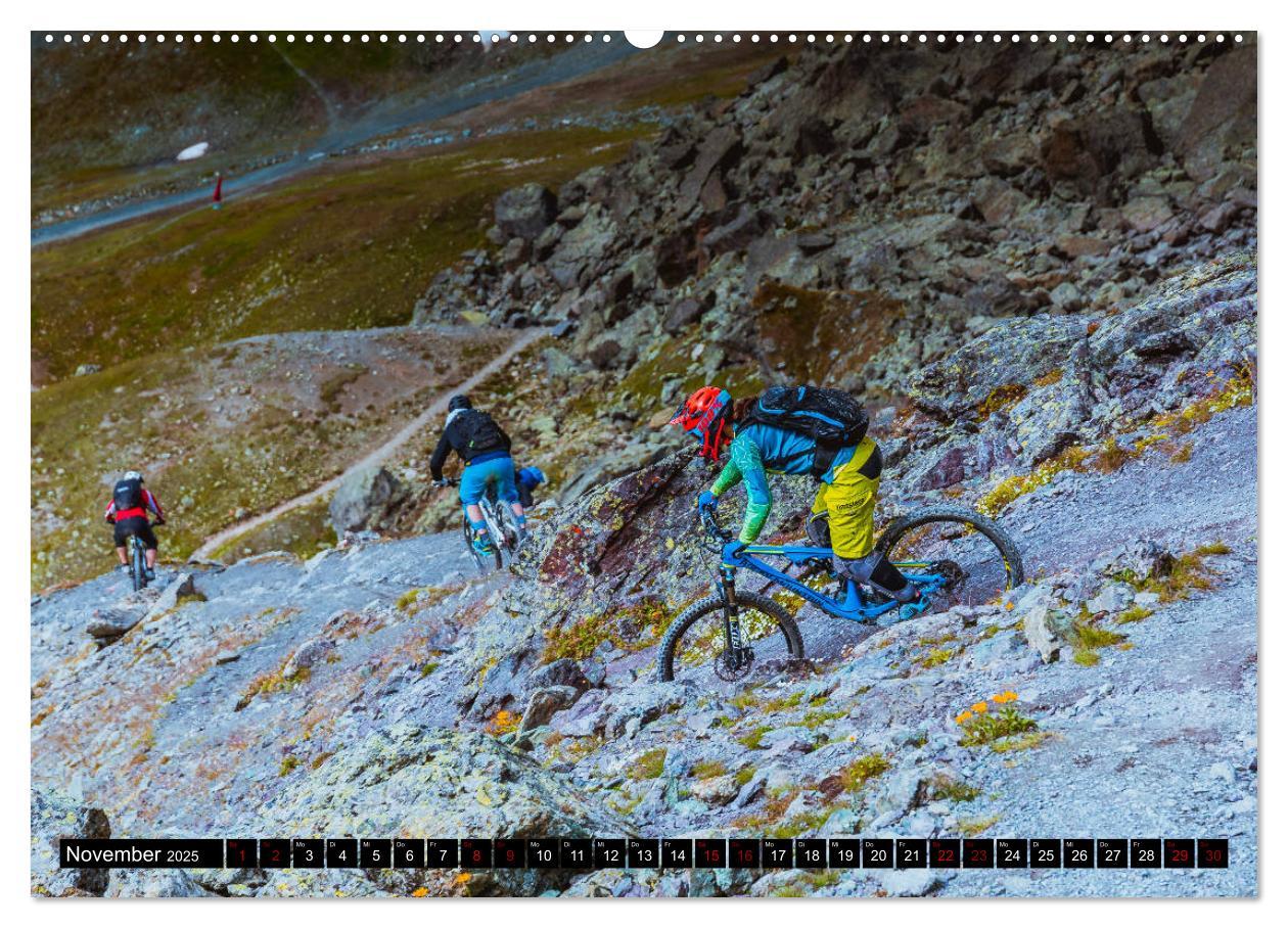 Bild: 9783435433452 | Downhill Action (Wandkalender 2025 DIN A2 quer), CALVENDO...