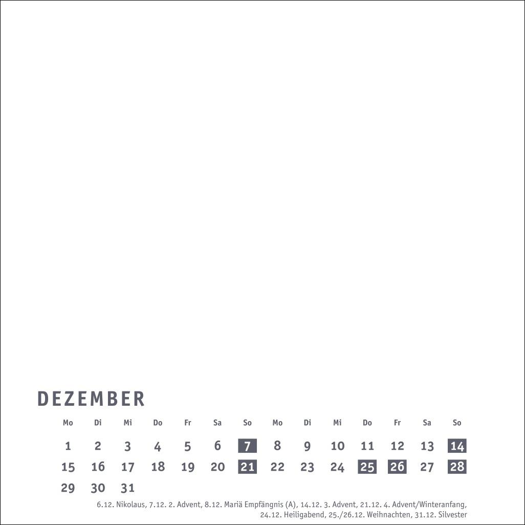 Bild: 9783756407866 | Premium-Bastelkalender weiß klein 2025 | Kalender | Spiralbindung